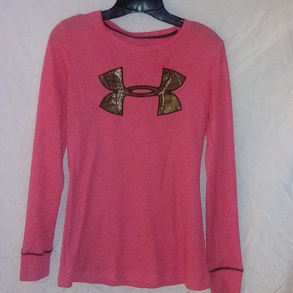 UNDER Armour Cold Gear Crew Neck Henley